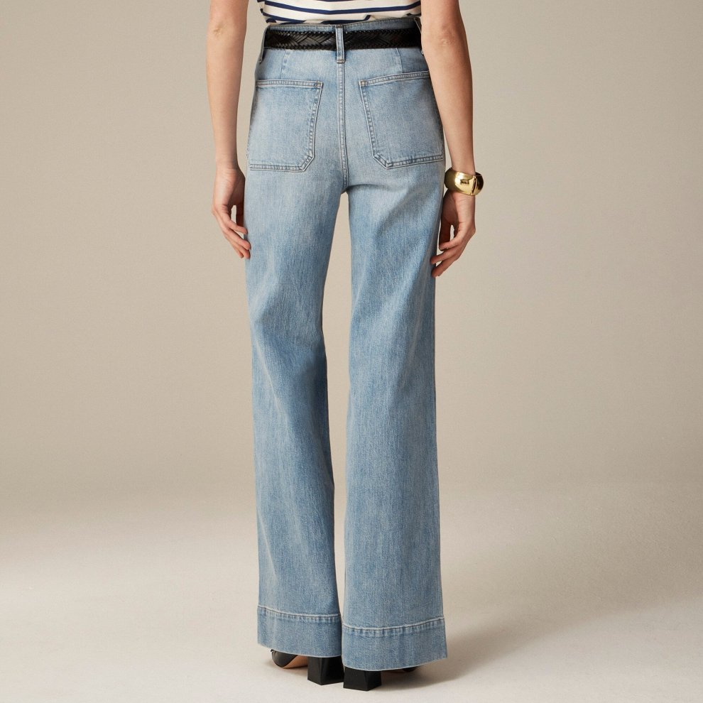 Elevated Wide-Leg Jeans