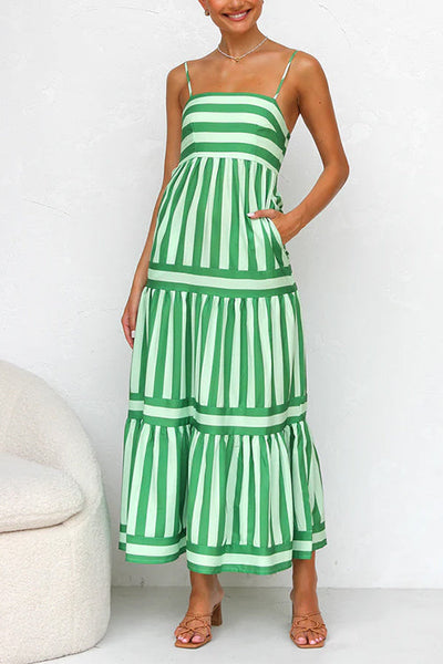 Striped Maxi Dress