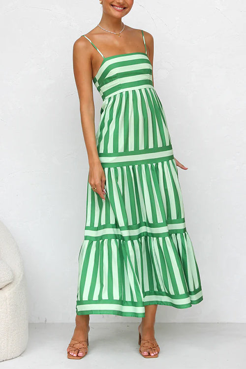 Striped Maxi Dress