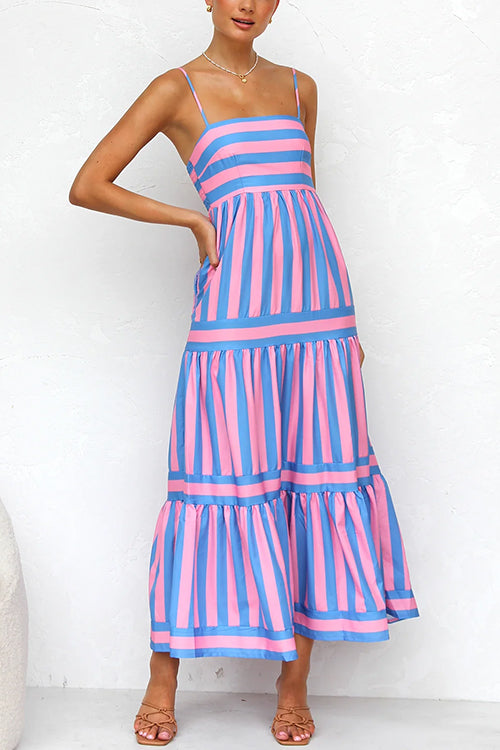 Striped Maxi Dress