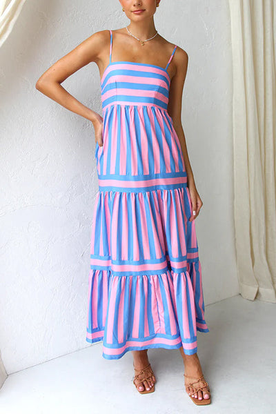 Striped Maxi Dress