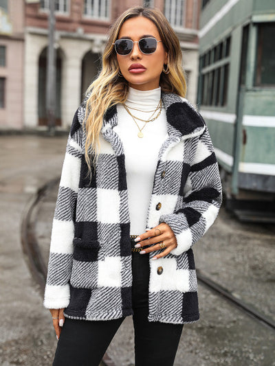 Plaid Plush jacket