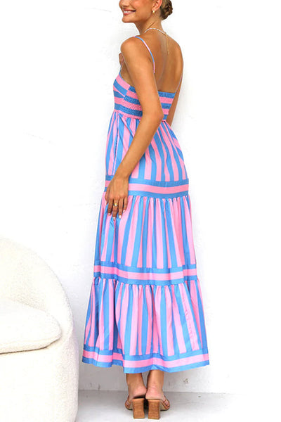 Striped Maxi Dress