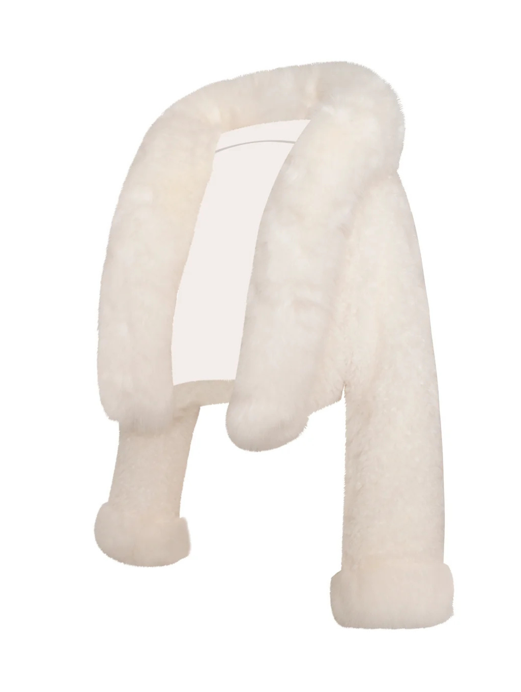 Sofia Plush Faux Fur Coat With Hood