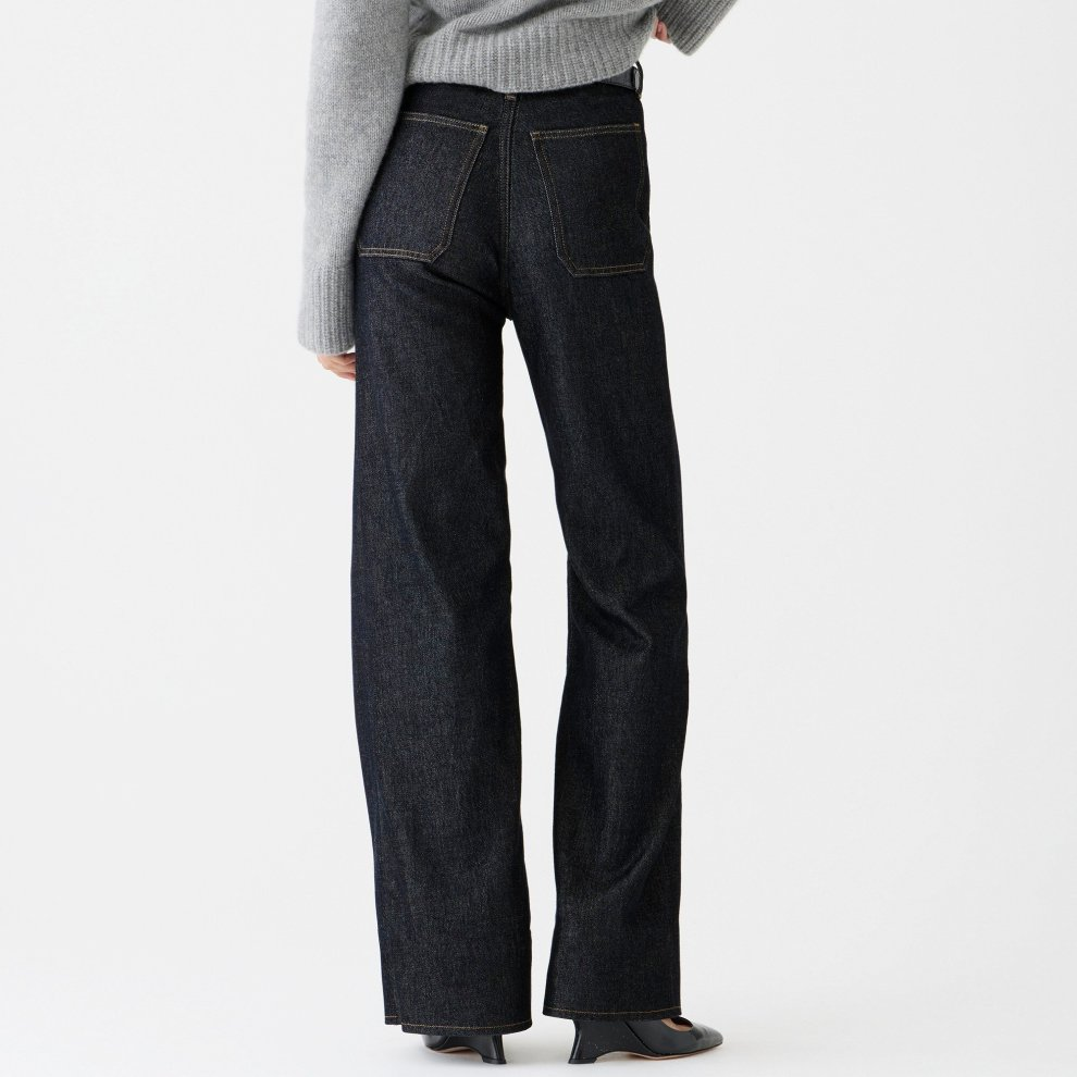 Elevated Wide-Leg Jeans