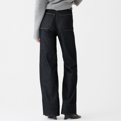 Elevated Wide-Leg Jeans