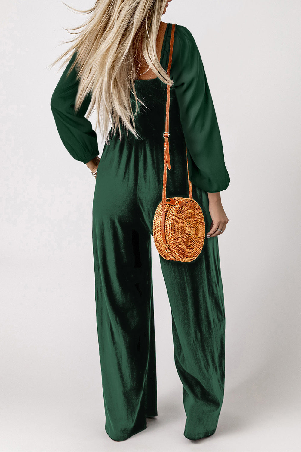 Wide leg jumpsuit