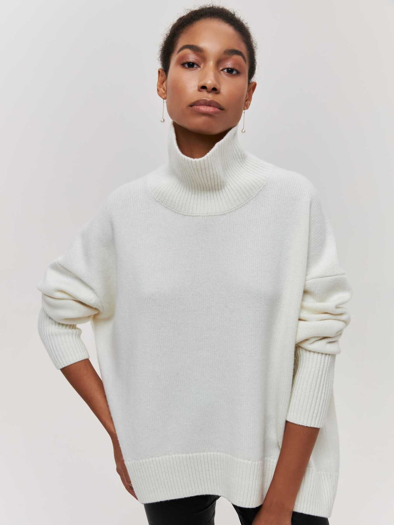 Casual knitted sweater