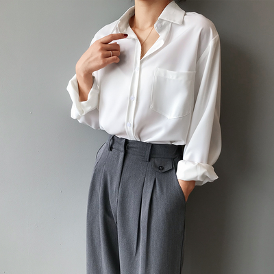 REVÊRIE LOTUS™ SATIN BLOUSE