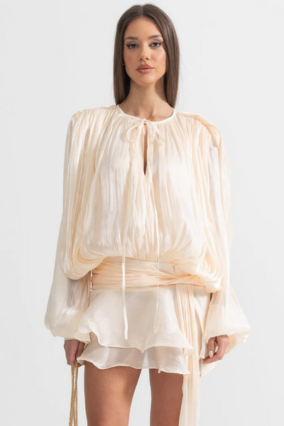 Ethereal Pleated Dress