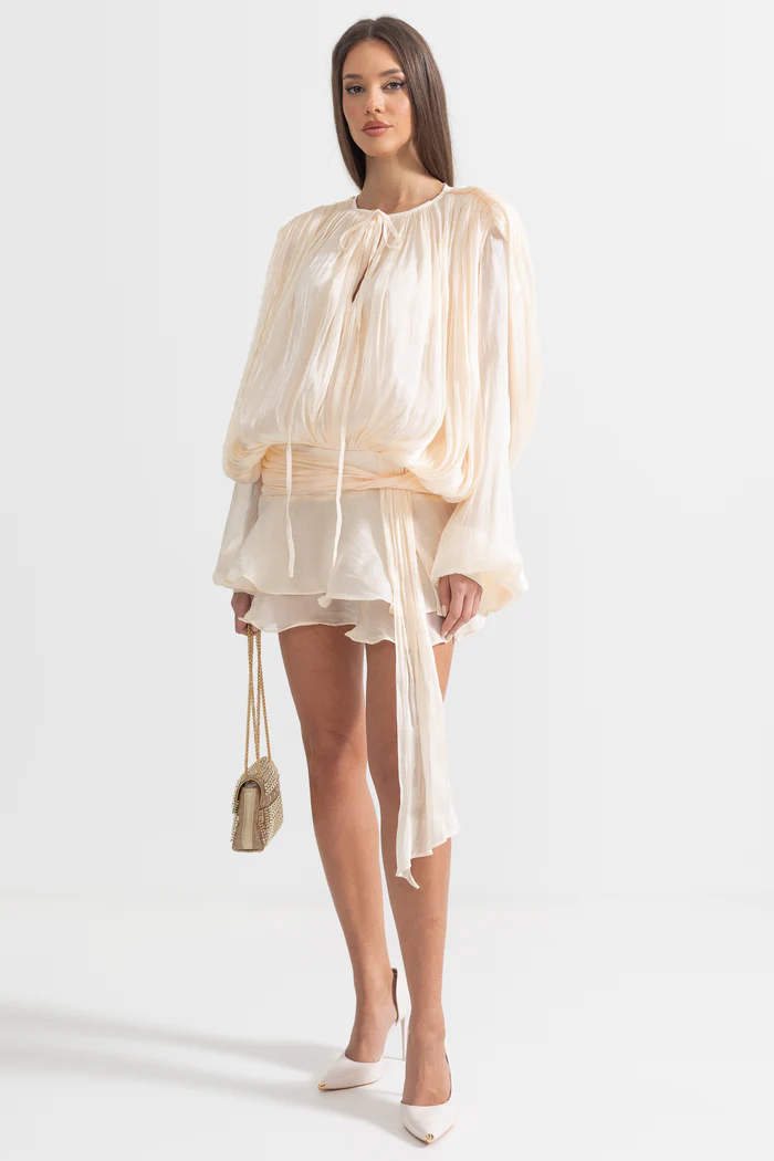 Ethereal Pleated Dress