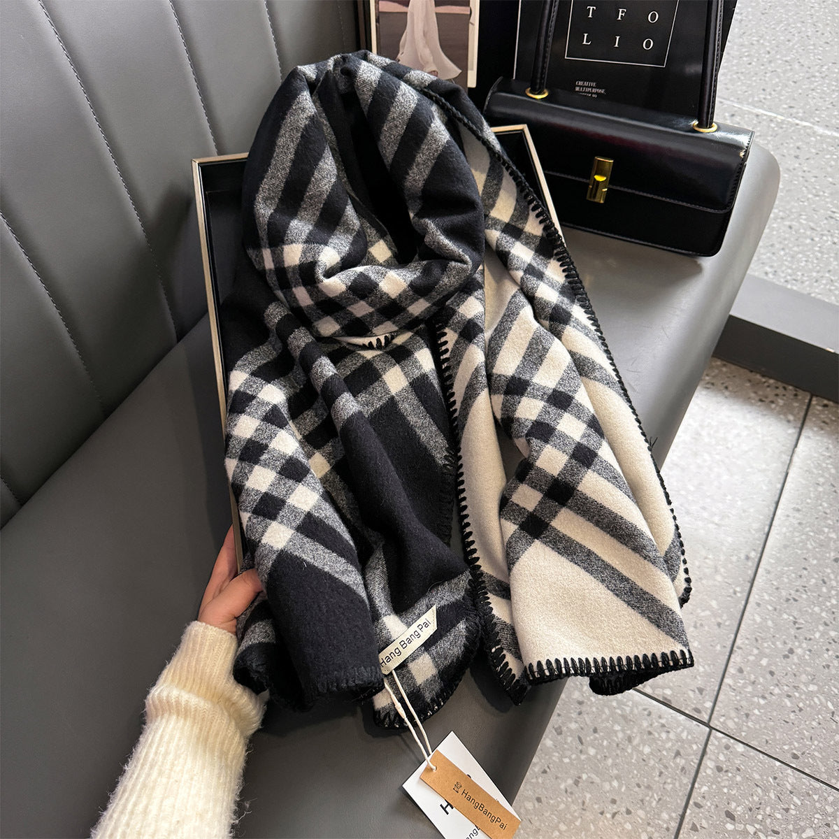 Plaid Luxe Scarf