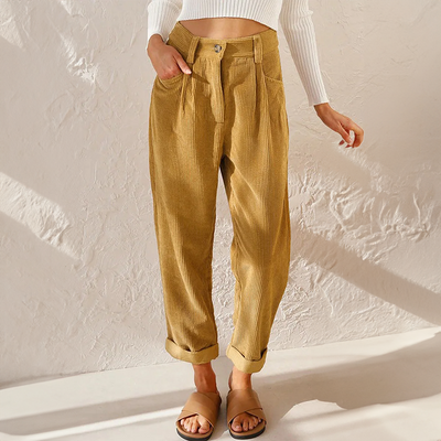 ELENA BELCCINI CASUAL CORDUROY PANTS