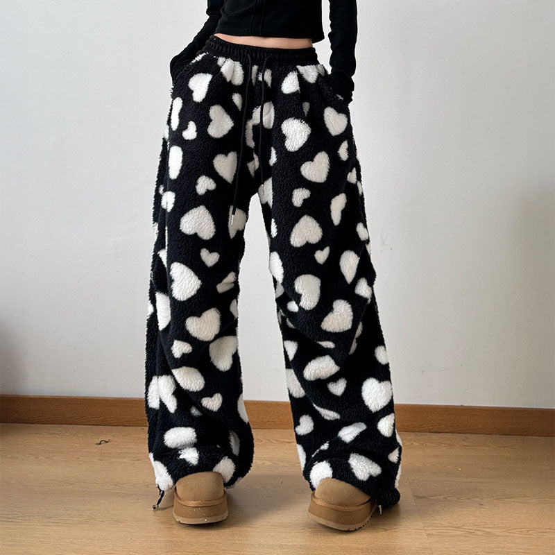 Cozy Heart-Lounge Pants