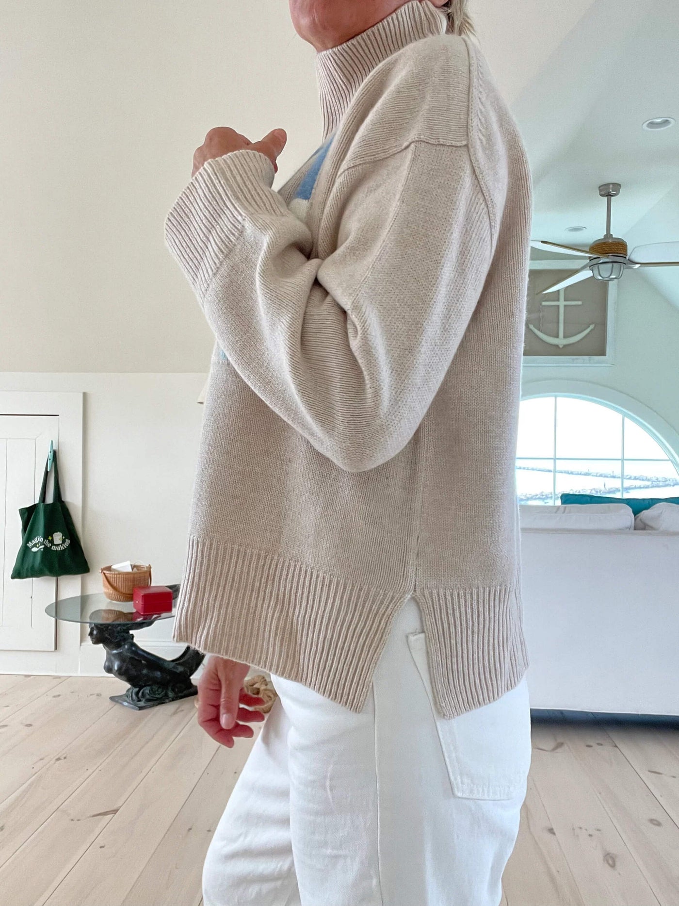 Retro Cashmere Ski Sweater