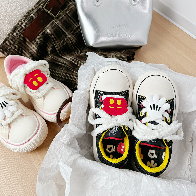 Playful Charm Canvas Sneakers