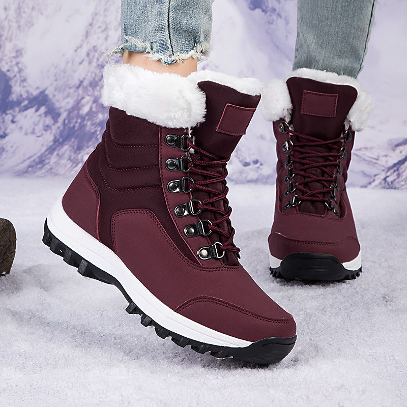 Alpine Glow | Fleece-Lined Winter Boots