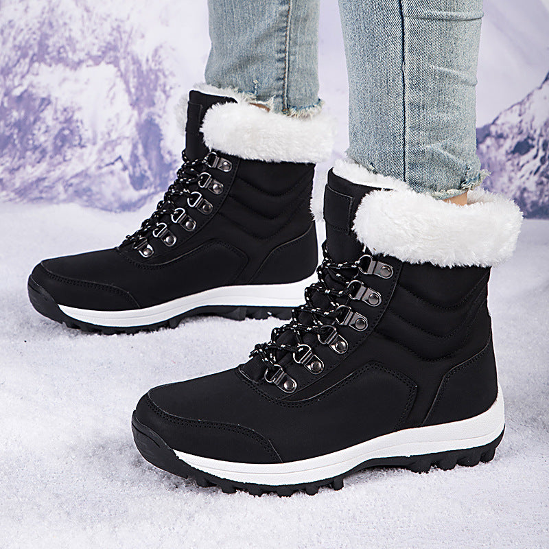 Alpine Glow | Fleece-Lined Winter Boots