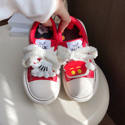 Playful Charm Canvas Sneakers