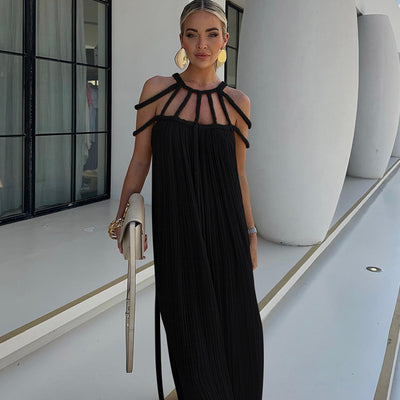 Celeste Rope-Strap Maxi Dress