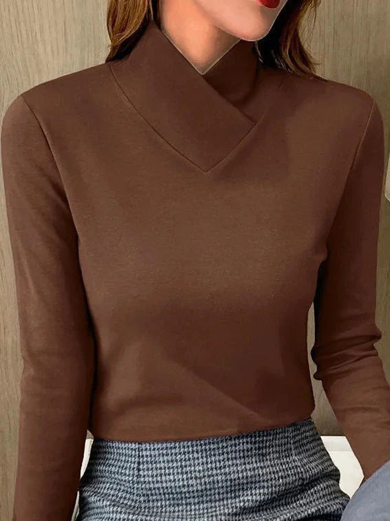 Anastasia™ | Elegant High Neck Turtleneck