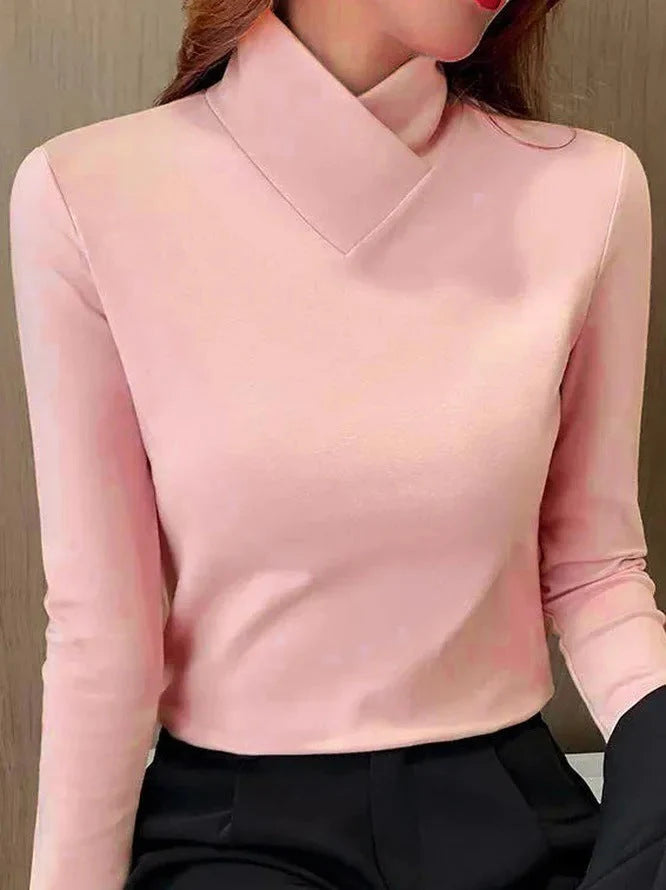 Anastasia™ | Elegant High Neck Turtleneck