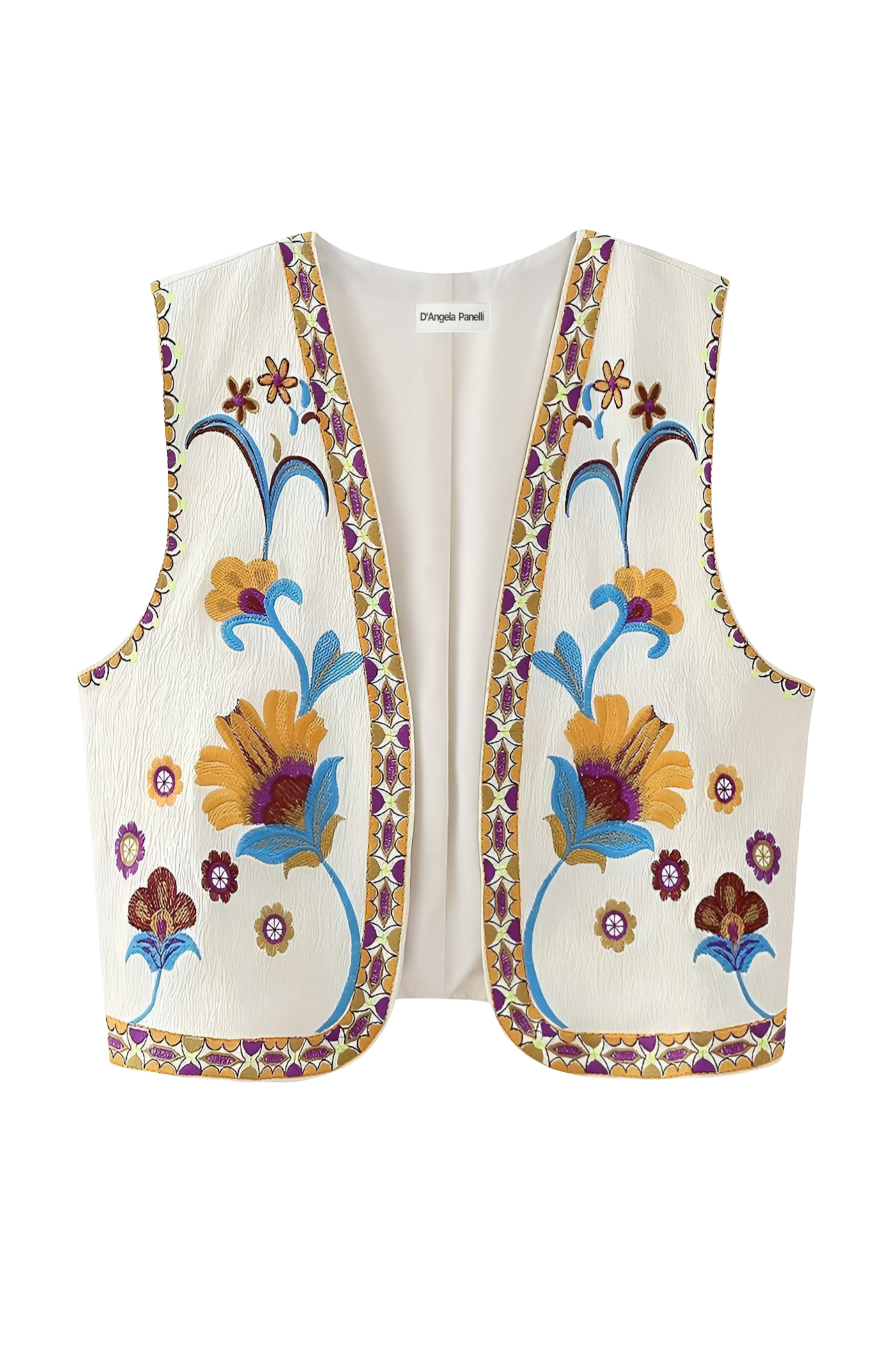 Arabinia Yellow Waistcoat