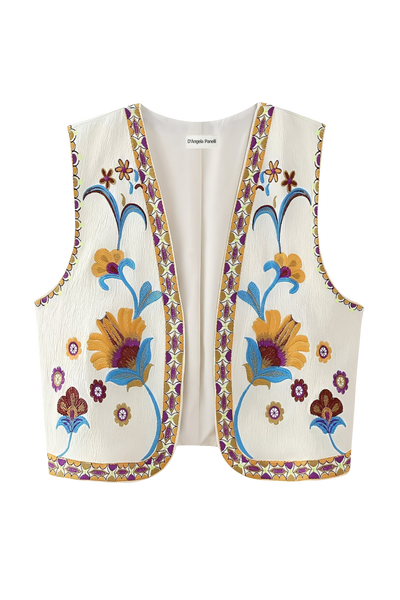 Arabinia Yellow Waistcoat