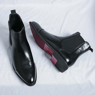 Lorenzo Genuine Leather Chelsea Boots