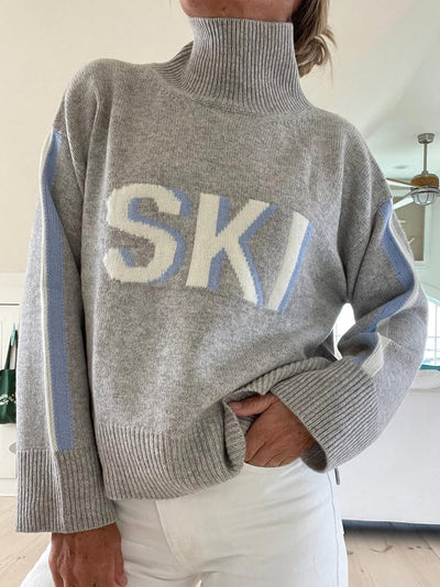 Retro Cashmere Ski Sweater