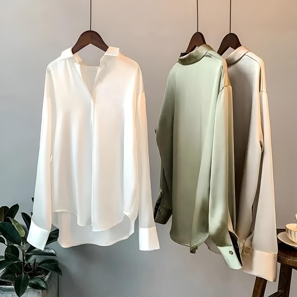 Lotus™ Satin Blouse