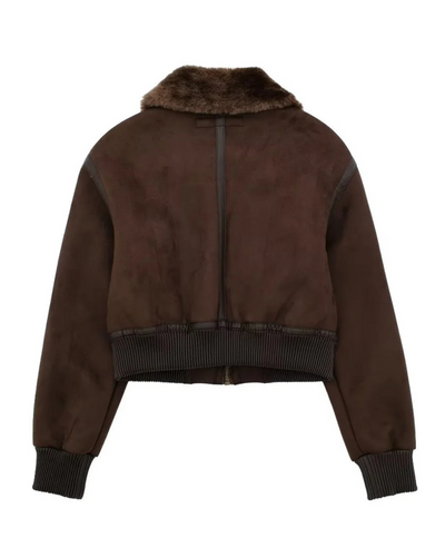 Banbury Suede Bomber Jacket