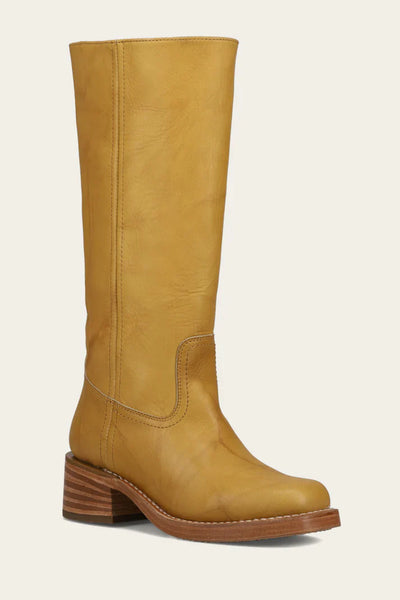 mid-calf leather boots