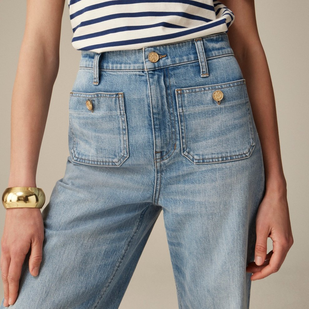 Elevated Wide-Leg Jeans