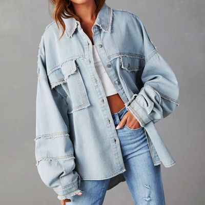 CELESTE VIBRANT DENIM JACKET