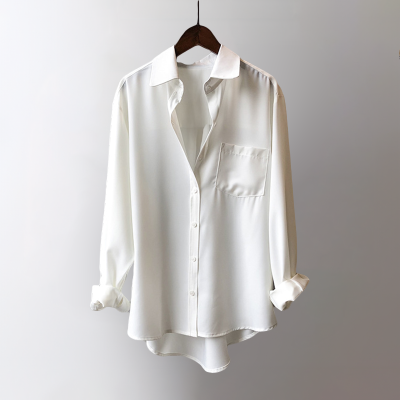 REVÊRIE LOTUS™ SATIN BLOUSE