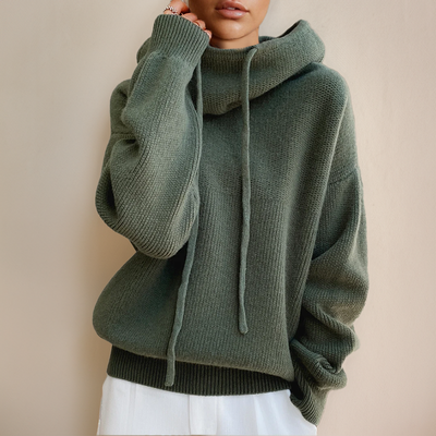 HELENA | Knitted Hoodie