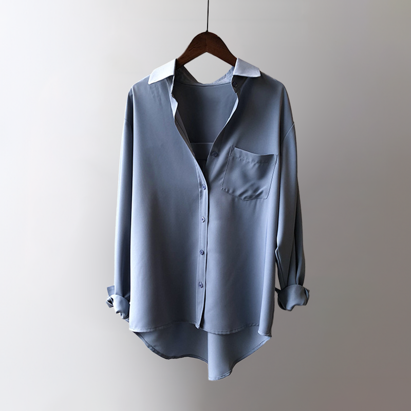 REVÊRIE LOTUS™ SATIN BLOUSE