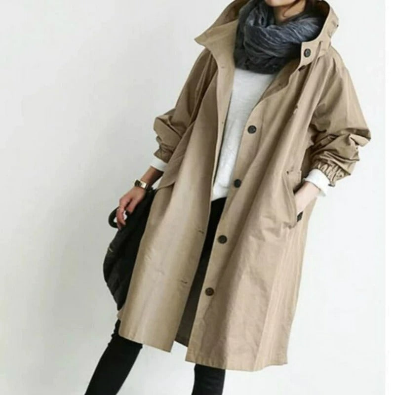 Mandy | Elegant water-repellent trench coat