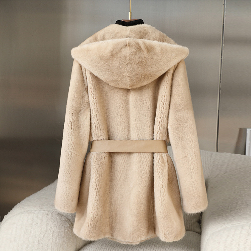 The Faux Fur Belted Coat