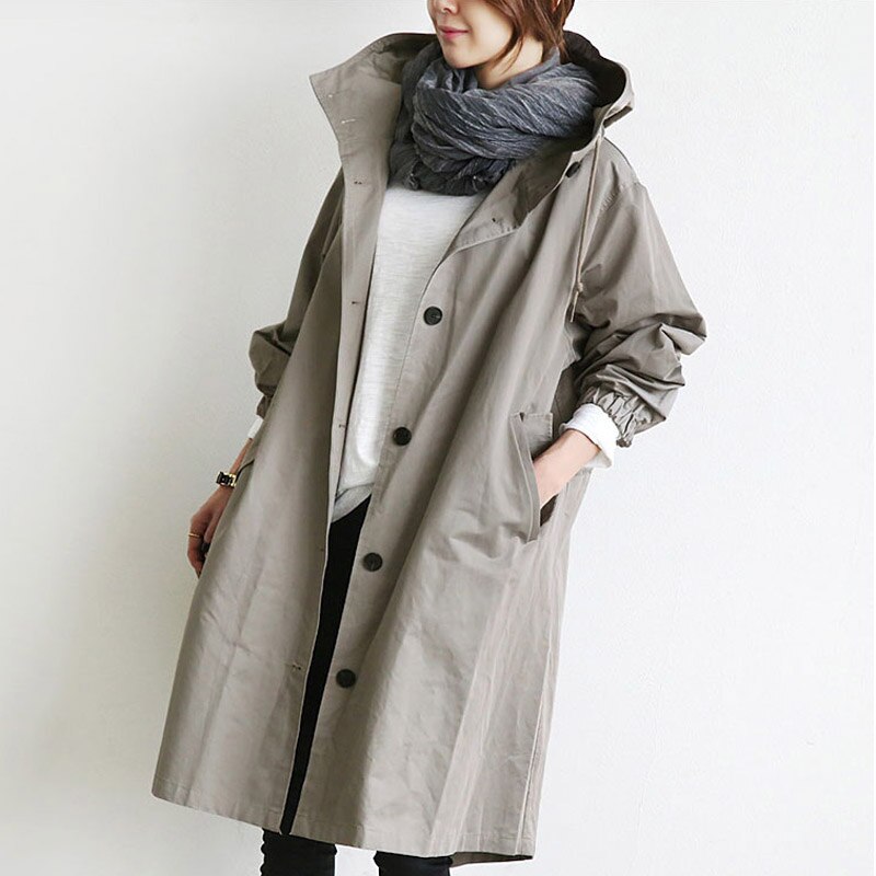 Mandy | Elegant water-repellent trench coat