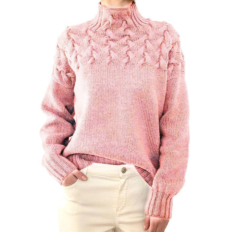 Sara - Knitted roll neck sweater