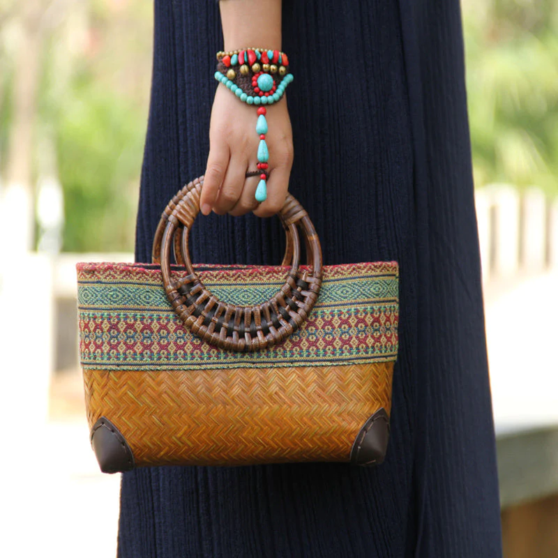 BOHEMIAN COUTURE HANDWOVEN BAG