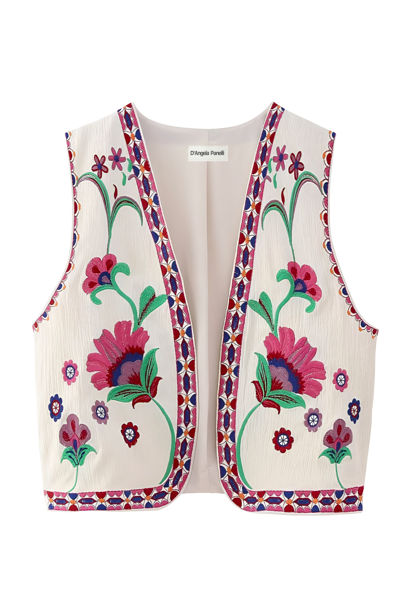 Arabinia Pink Waistcoat