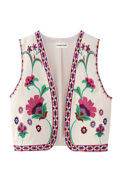 Arabinia Pink Waistcoat