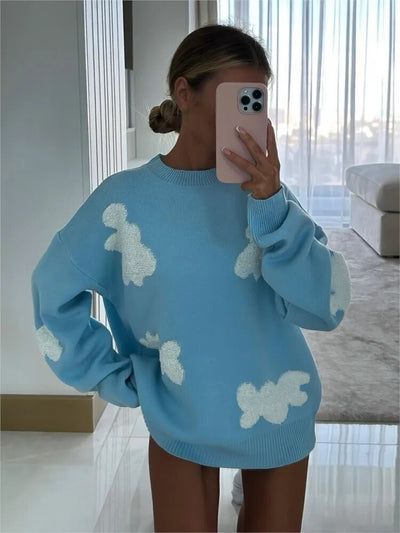 Comfortable embroidered Sweater