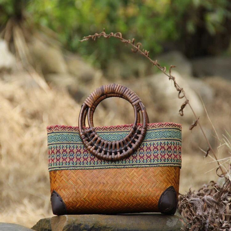 BOHEMIAN COUTURE HANDWOVEN BAG