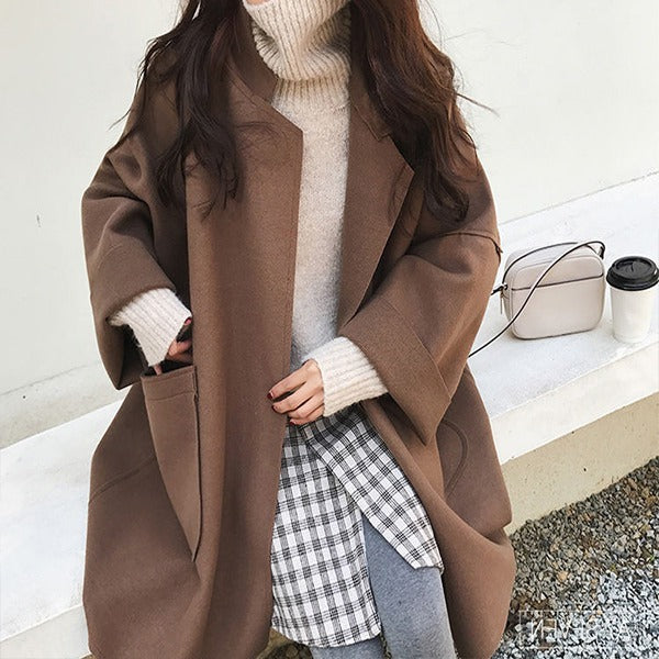 Woolen Trench Coat