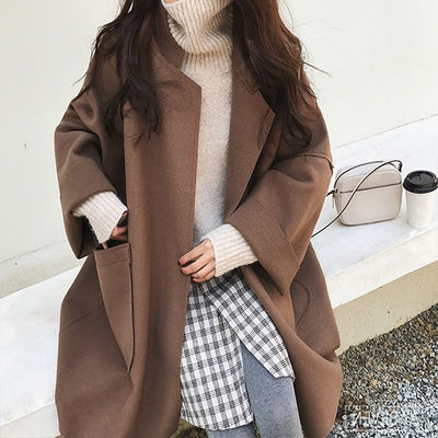 Woolen Trench Coat