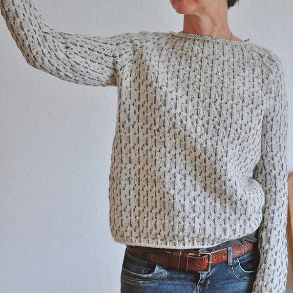 Chic boatneck sweater